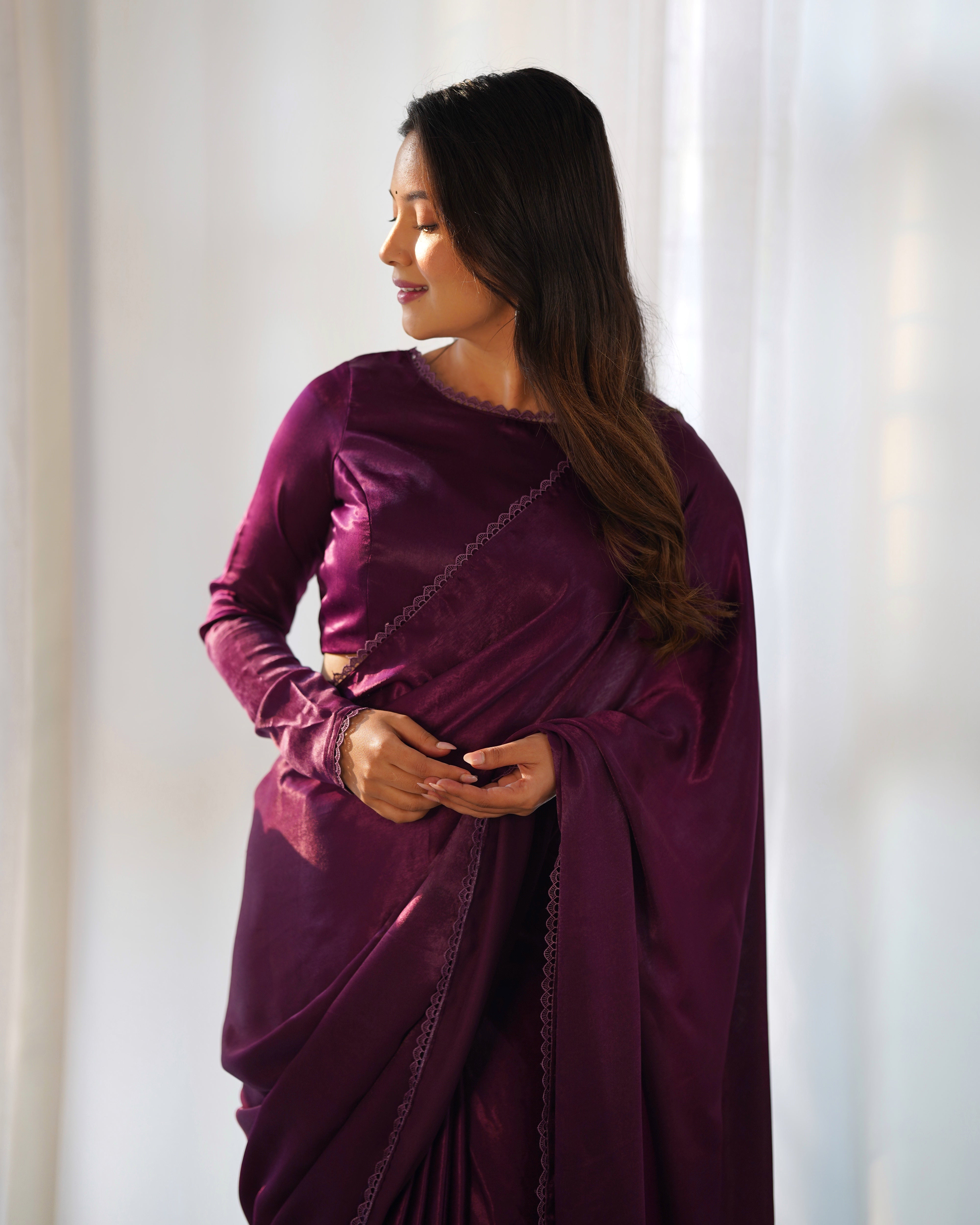 PREDRAPPED REAY TO WEAR SAREE