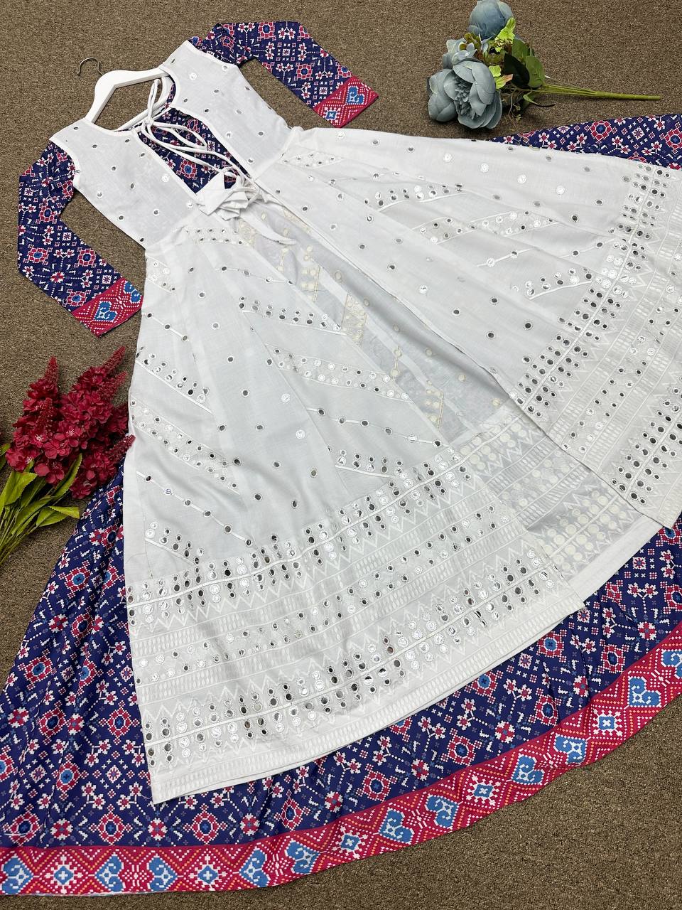 New Fancy Ready To Wear Collection Koti - Choli With Lahenga