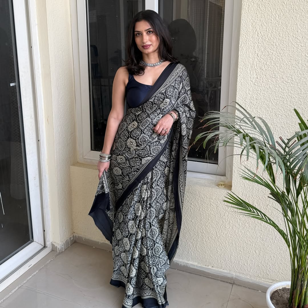 Semi Gajji Silk Soft and Smooth Saree