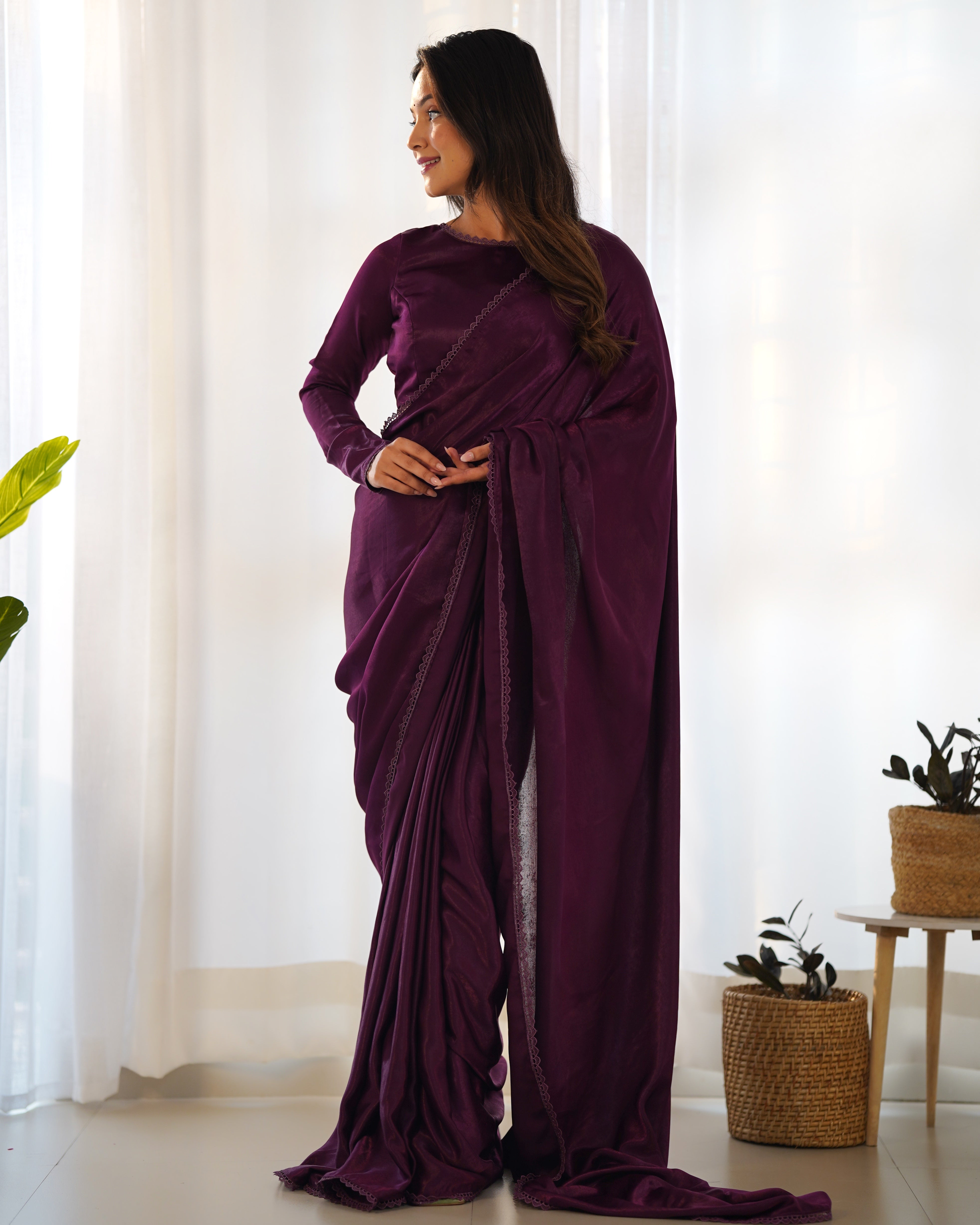 PREDRAPPED REAY TO WEAR SAREE