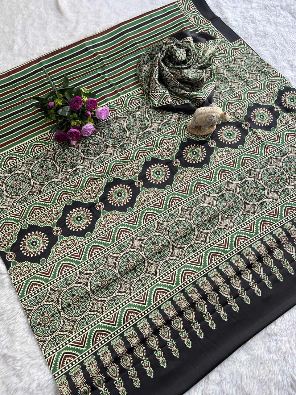Semi Gajji Silk Soft and Smooth Saree