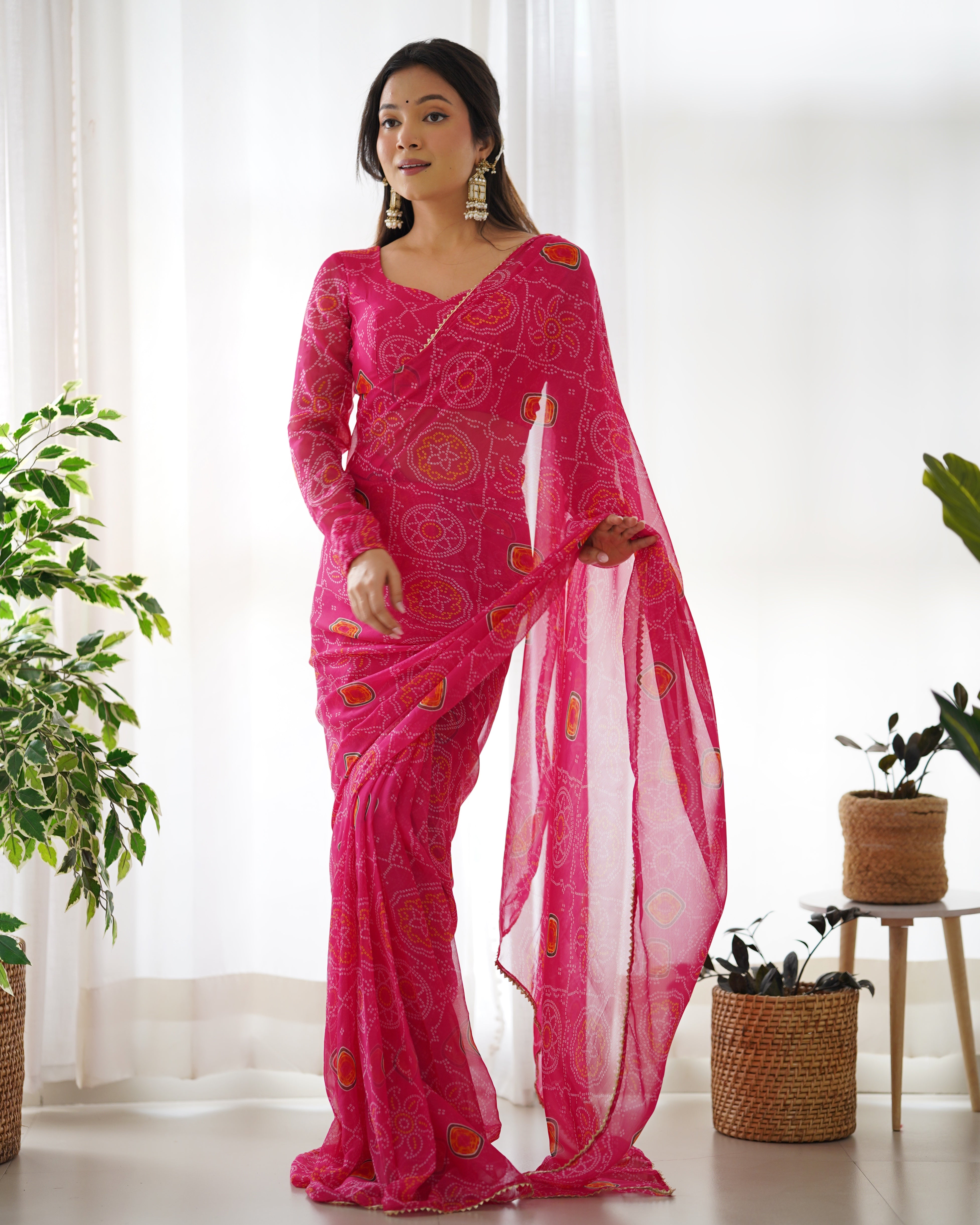 PREDRAPPED REAY TO WEAR SAREE