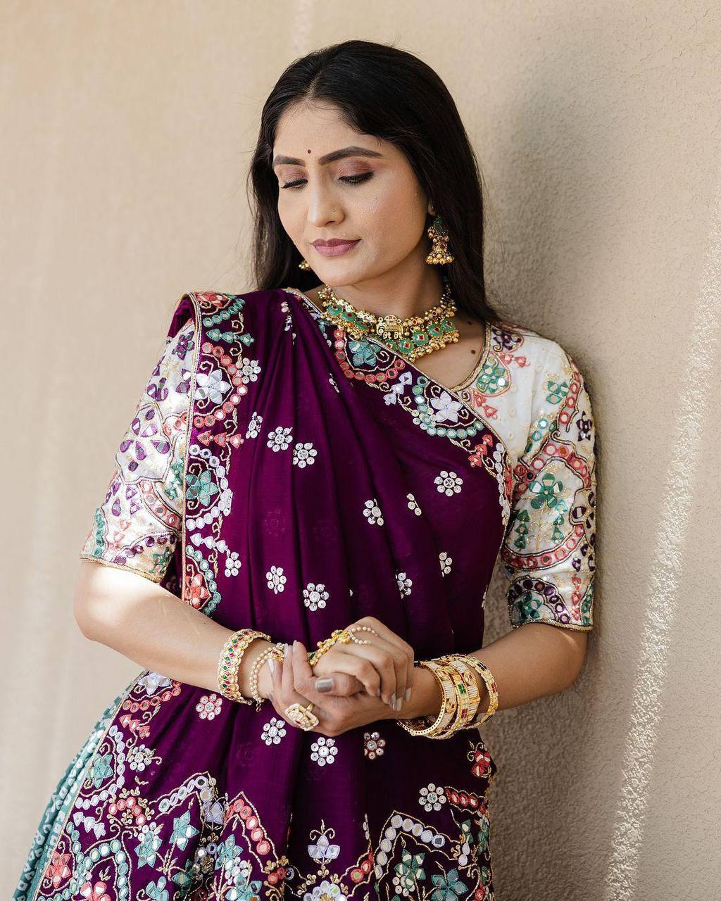 PRESENTING NEW DESIGNER PRINTED LAHENGA CHOLI