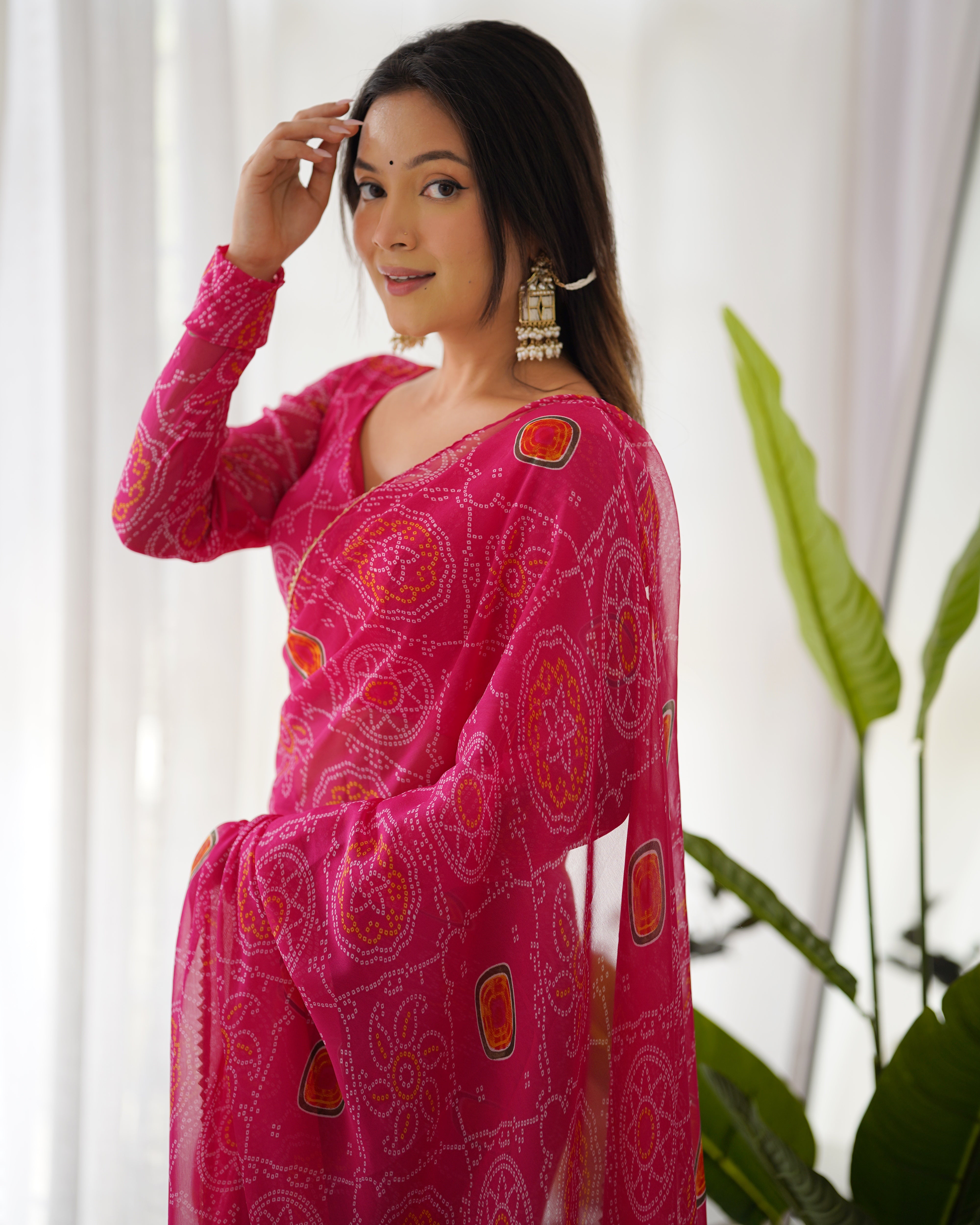PREDRAPPED REAY TO WEAR SAREE