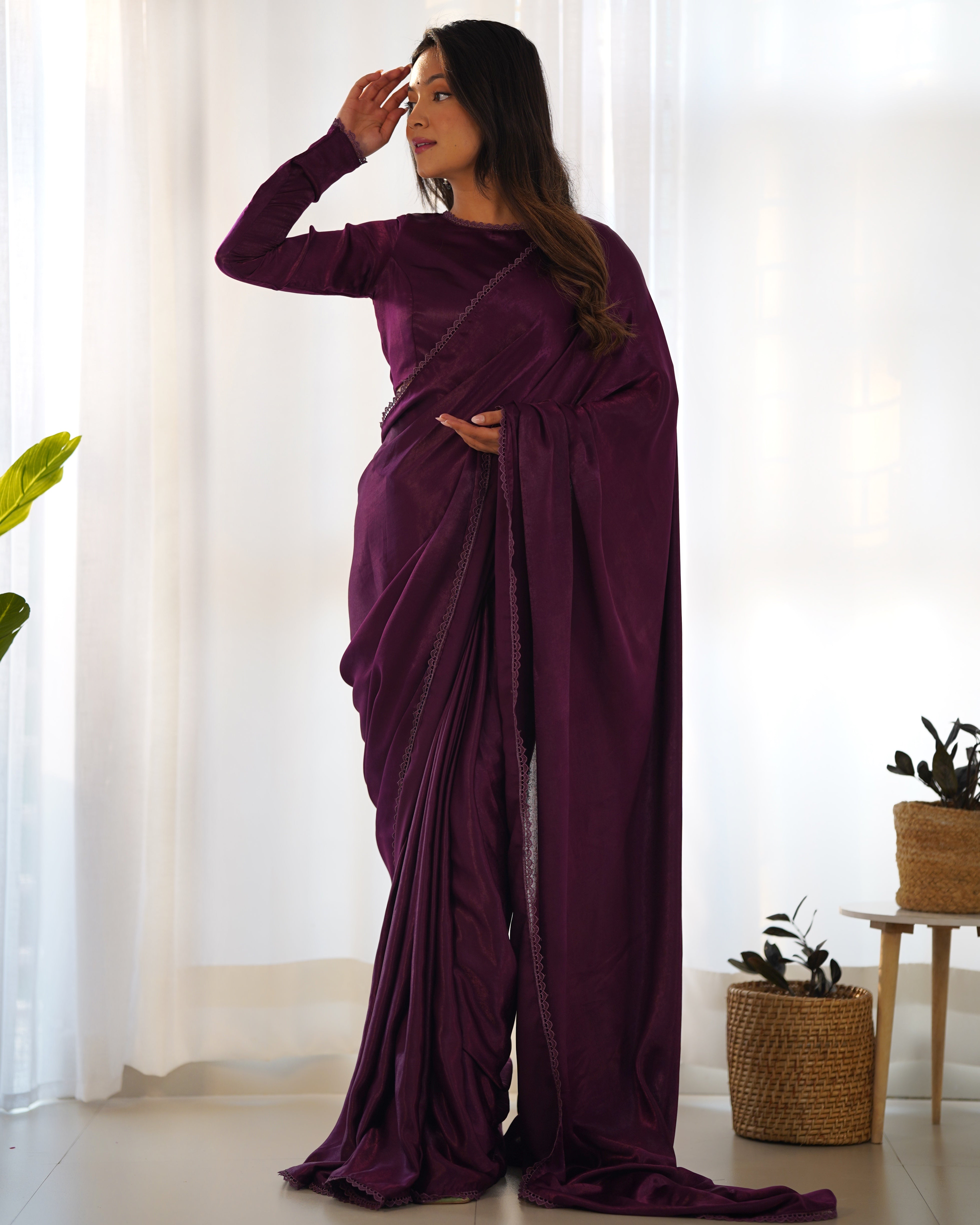 PREDRAPPED REAY TO WEAR SAREE