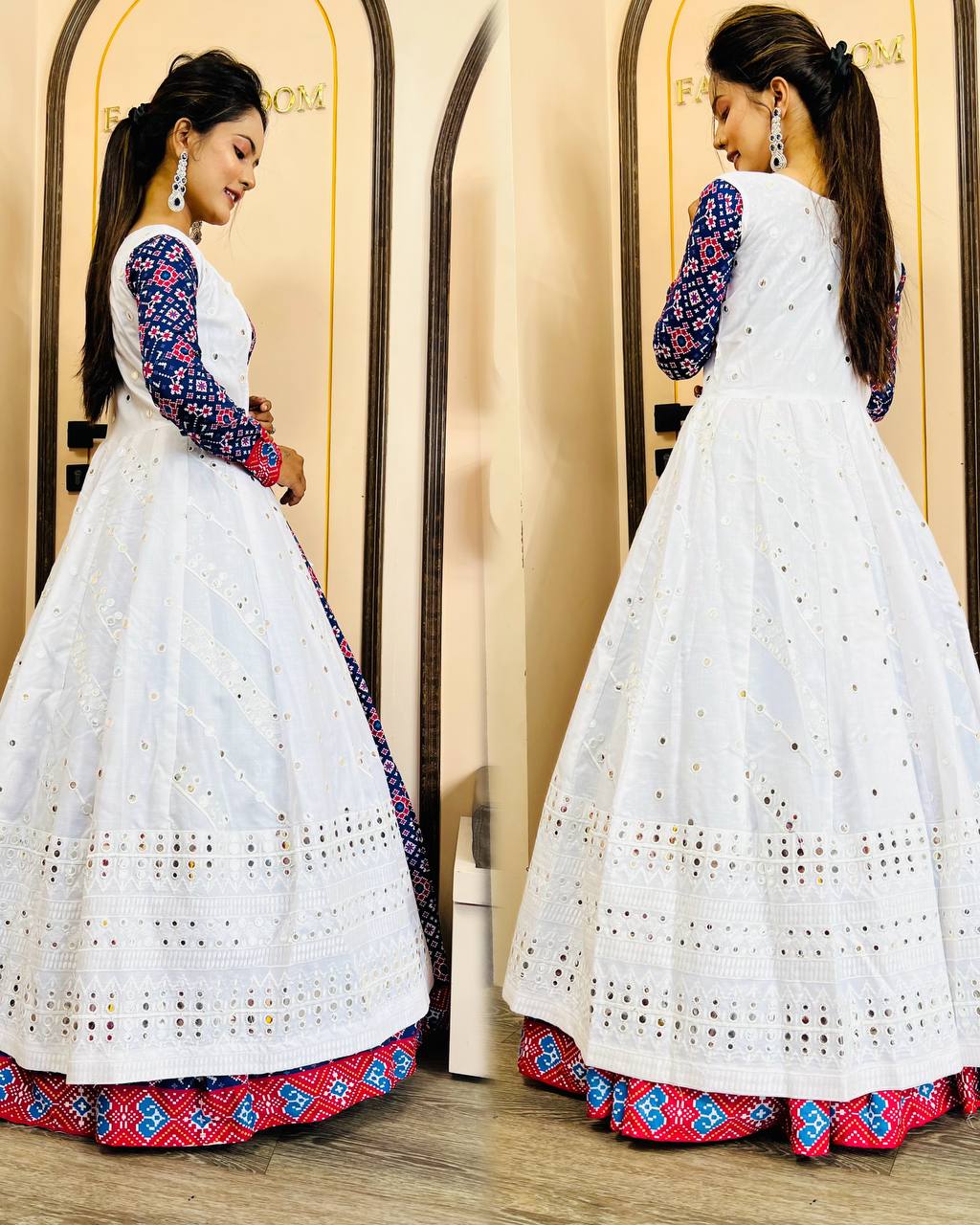 New Fancy Ready To Wear Collection Koti - Choli With Lahenga