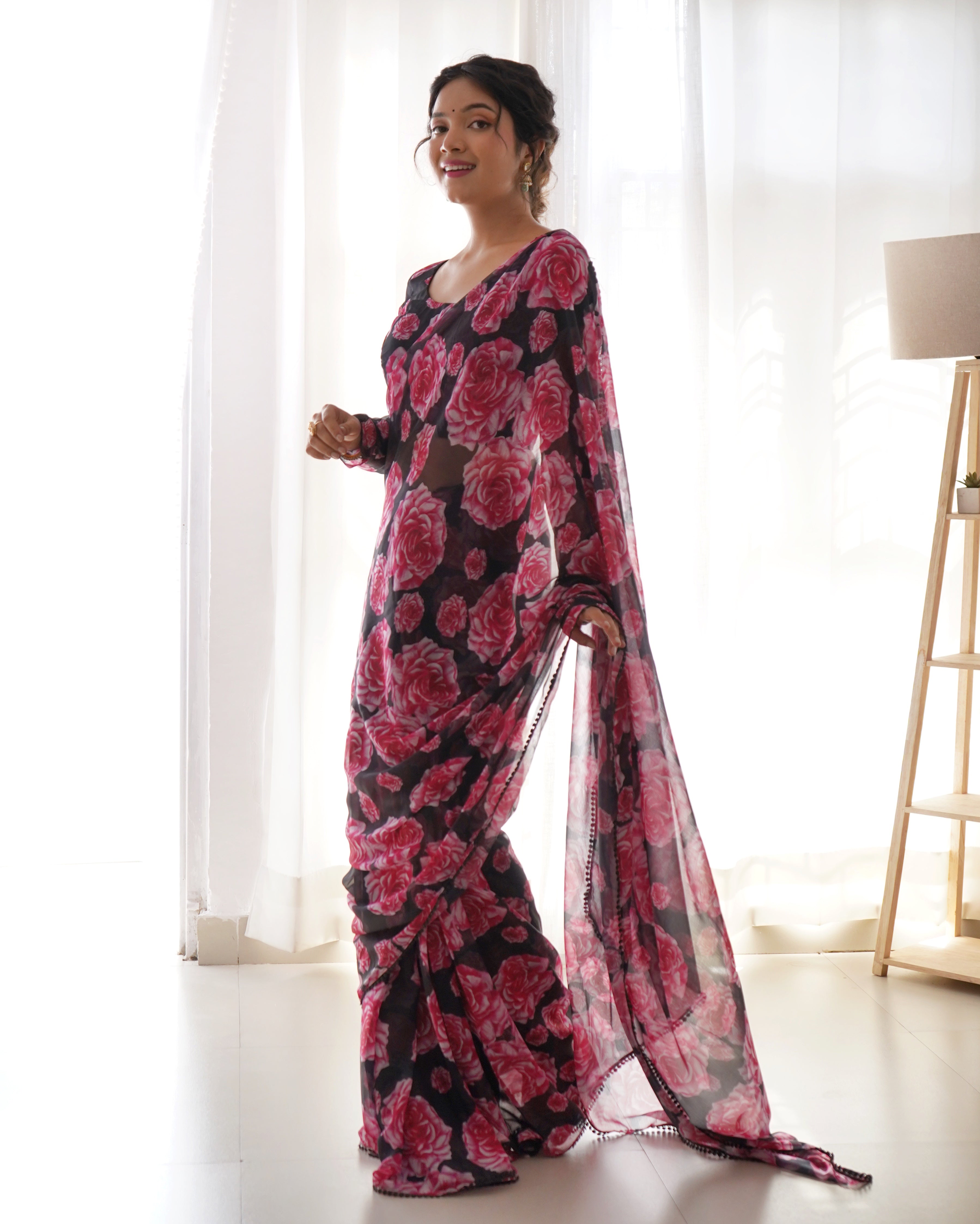 PREDRAPPED REAY TO WEAR SAREE