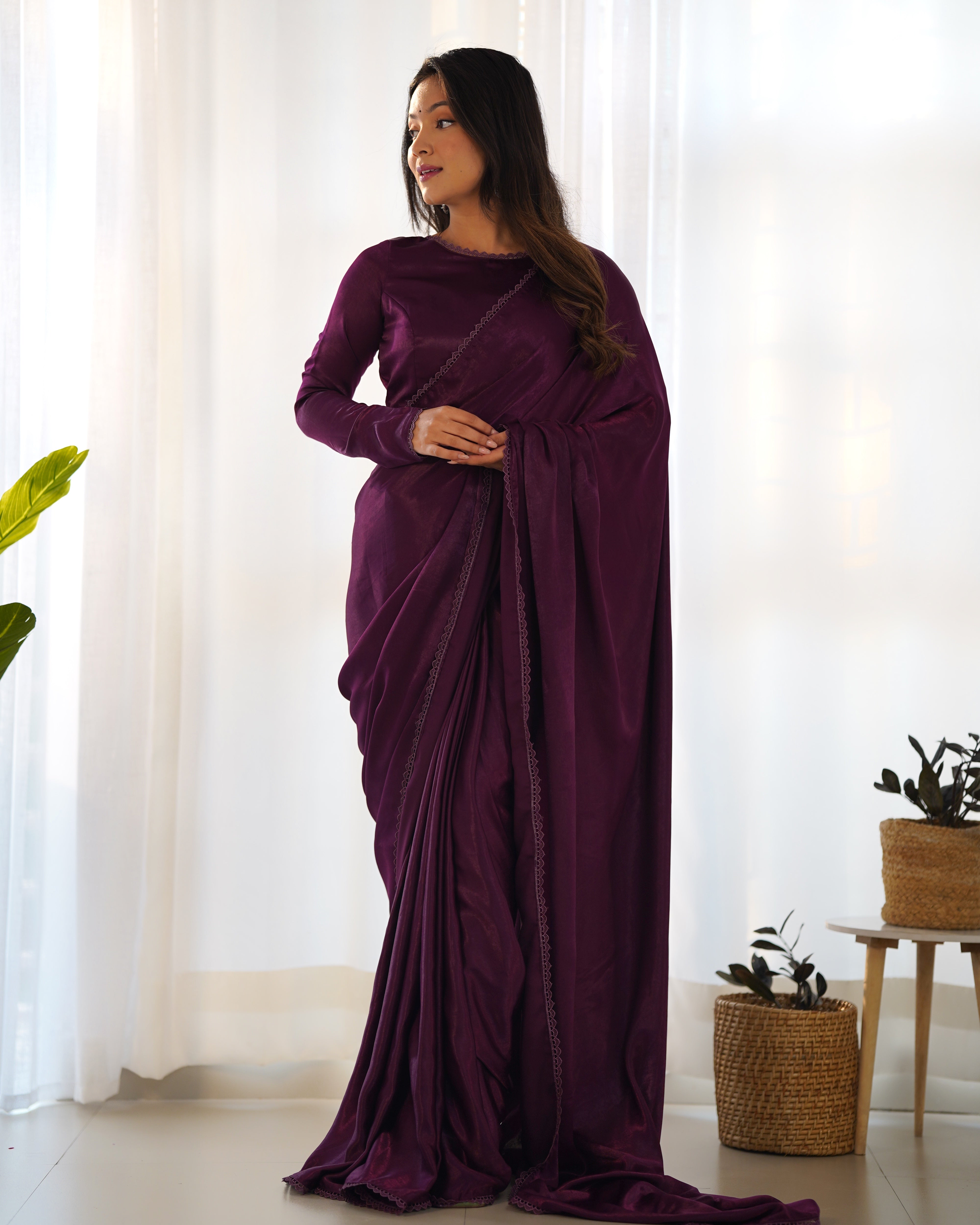 PREDRAPPED REAY TO WEAR SAREE