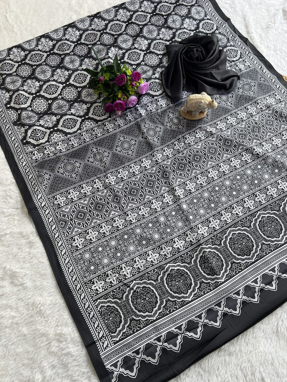 Semi Gajji Silk Soft and Smooth Saree