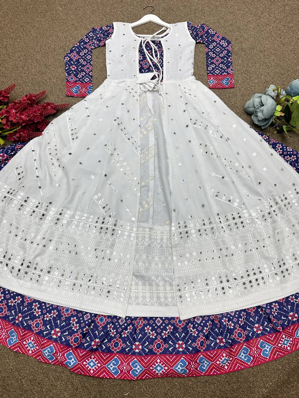 New Fancy Ready To Wear Collection Koti - Choli With Lahenga