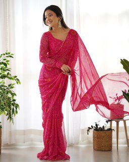 PREDRAPPED REAY TO WEAR SAREE