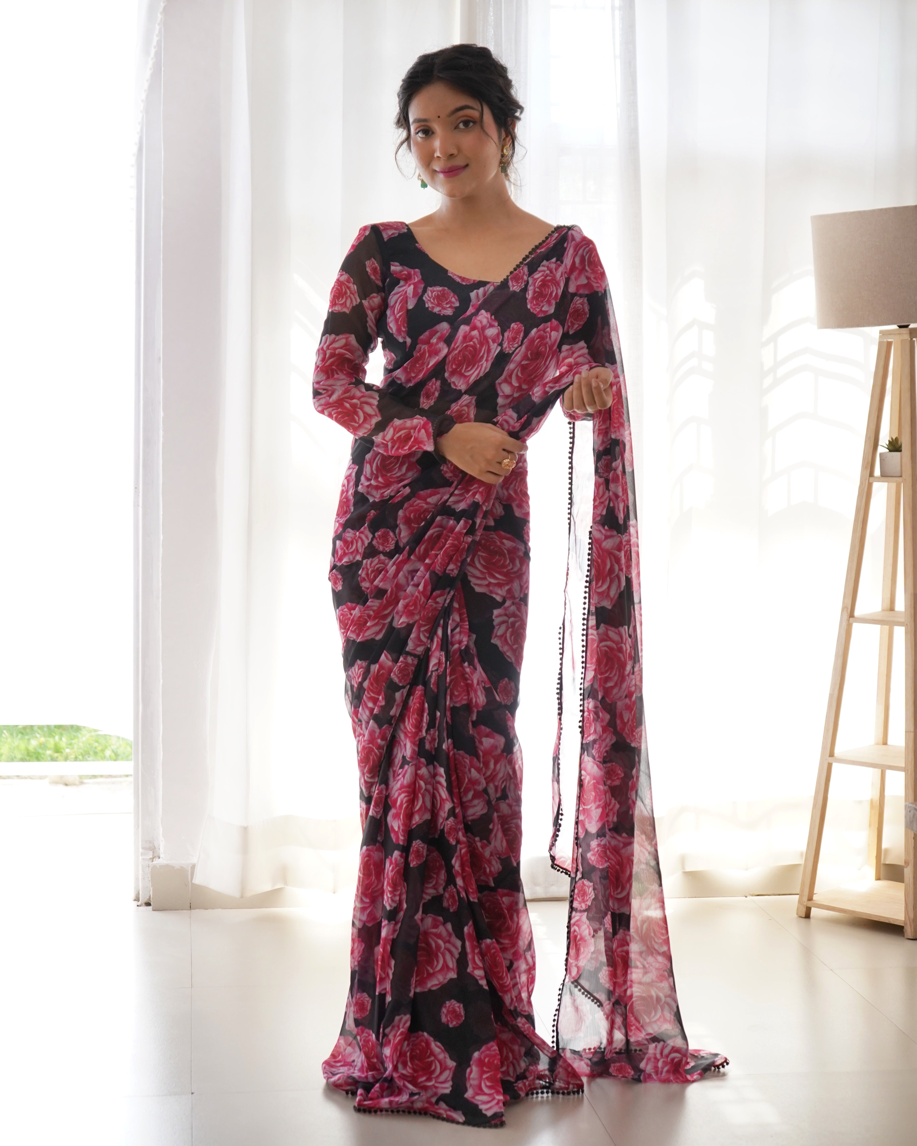 PREDRAPPED REAY TO WEAR SAREE